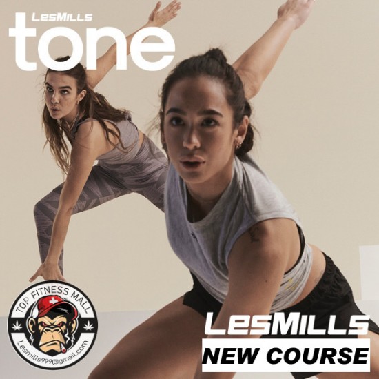 Pre Sale LESMILLS TONE 25 VIDEO+MUSIC+NOTES